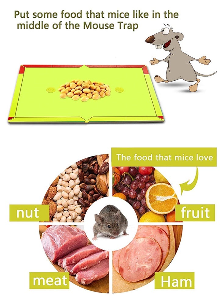 Mouse Rat Glue Trap, Strongly Adhesive Sticky Glue Traps for Mice for Indoor Outdoor - Image 3